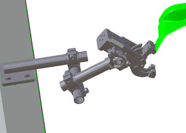 Automation Stamping Pneumatic Auto Gripper Self Locking Structure For Clamping